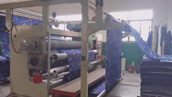 Fabric Embossing Machine (Steel Embossing Rolls)